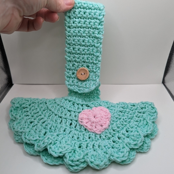 💞 2/$20 HAND CRAFTED Crocheted Towel Toppers - Picture 8 of 12